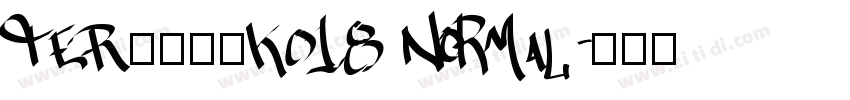 TER第三罗马KO18 Normal字体转换